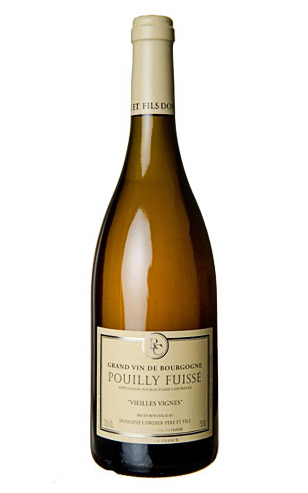 Domaine Cordier Pouilly FuiSSe Vieilles Vignes 2015 蔻蒂酒莊 普依富塞 老藤白酒