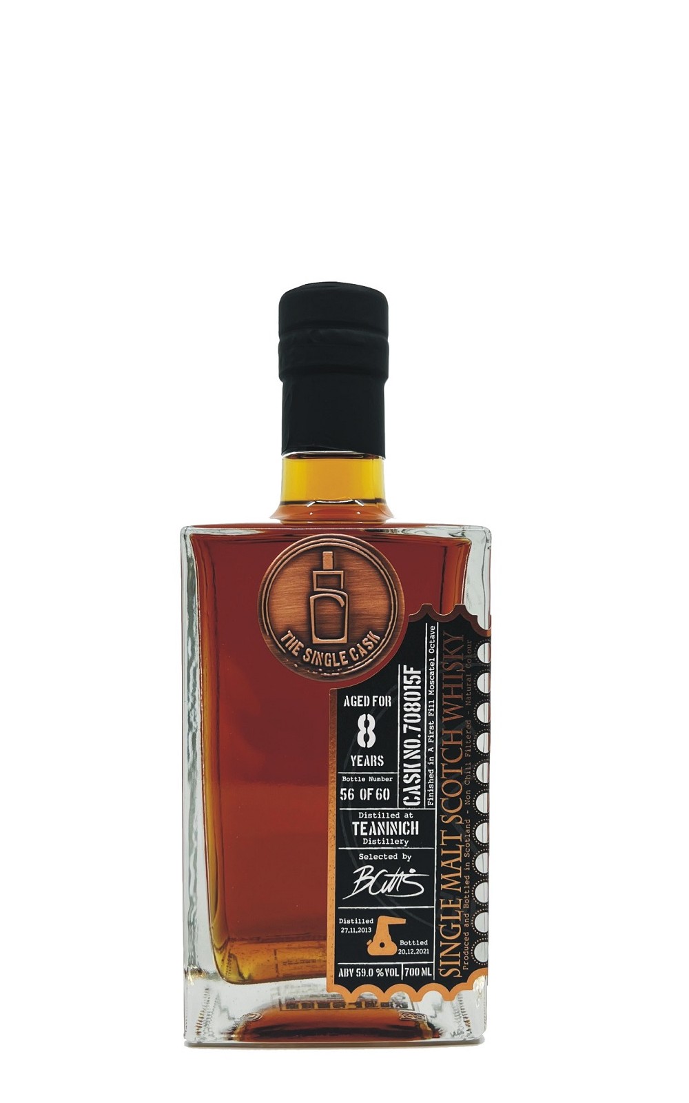 The Single Cask 2013 Teaninich Aged 8 Years Single Malt Scotch Whisky 單桶系列 帝尼尼 2013 8年 單一麥芽蘇格蘭威士忌