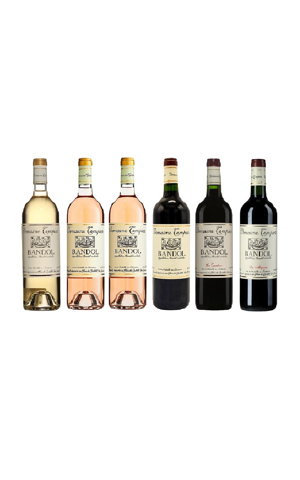 Domaine Tempier Bandol 6 Bottel Set 750ml 6 NV 丹碧園酒莊 Bandol 六瓶體驗組 750ml 6