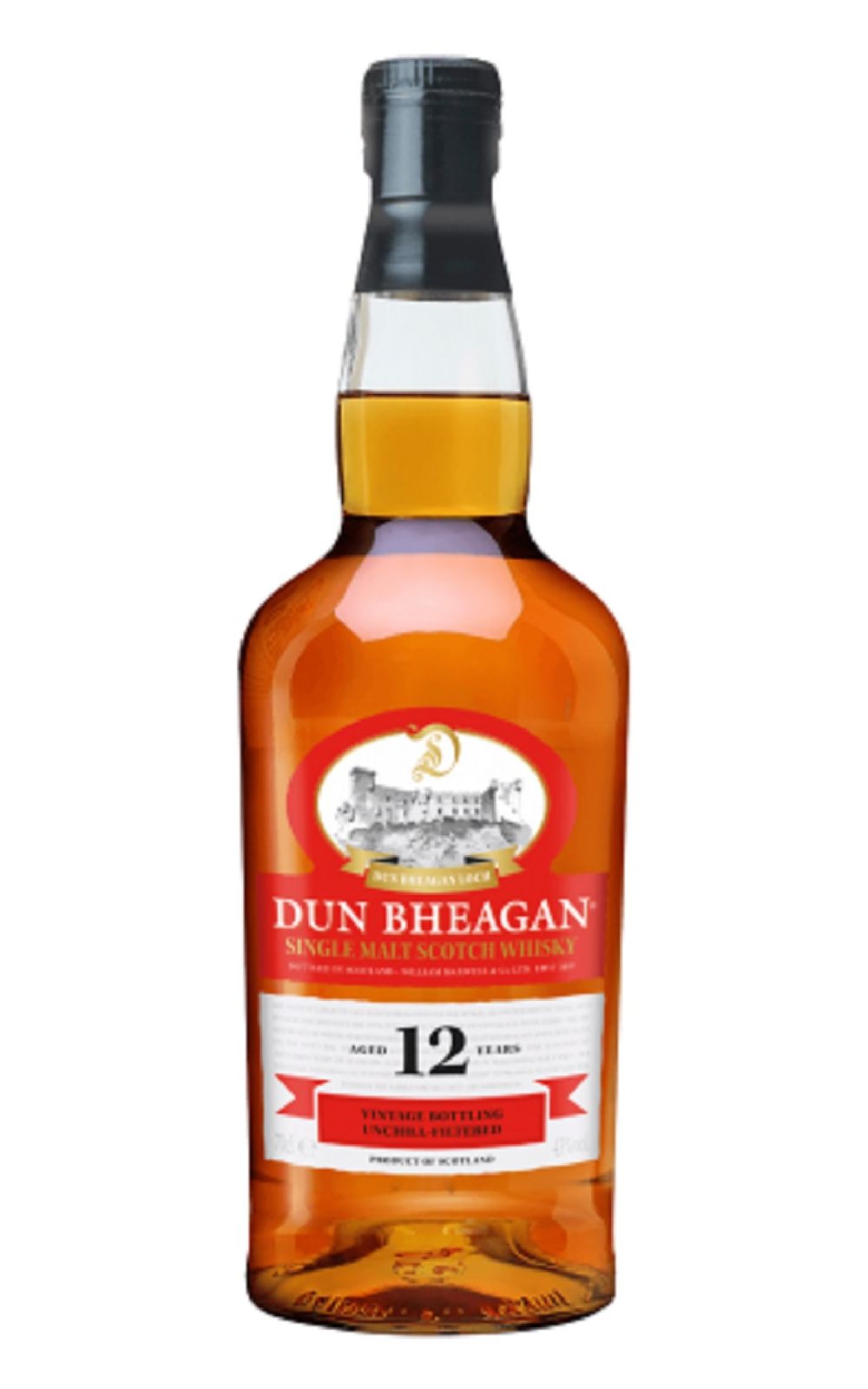 Dun Bheagan Aged 12 Years Single Malt Scotch Whisky 唐堡 12年單一麥芽蘇格蘭威士忌
