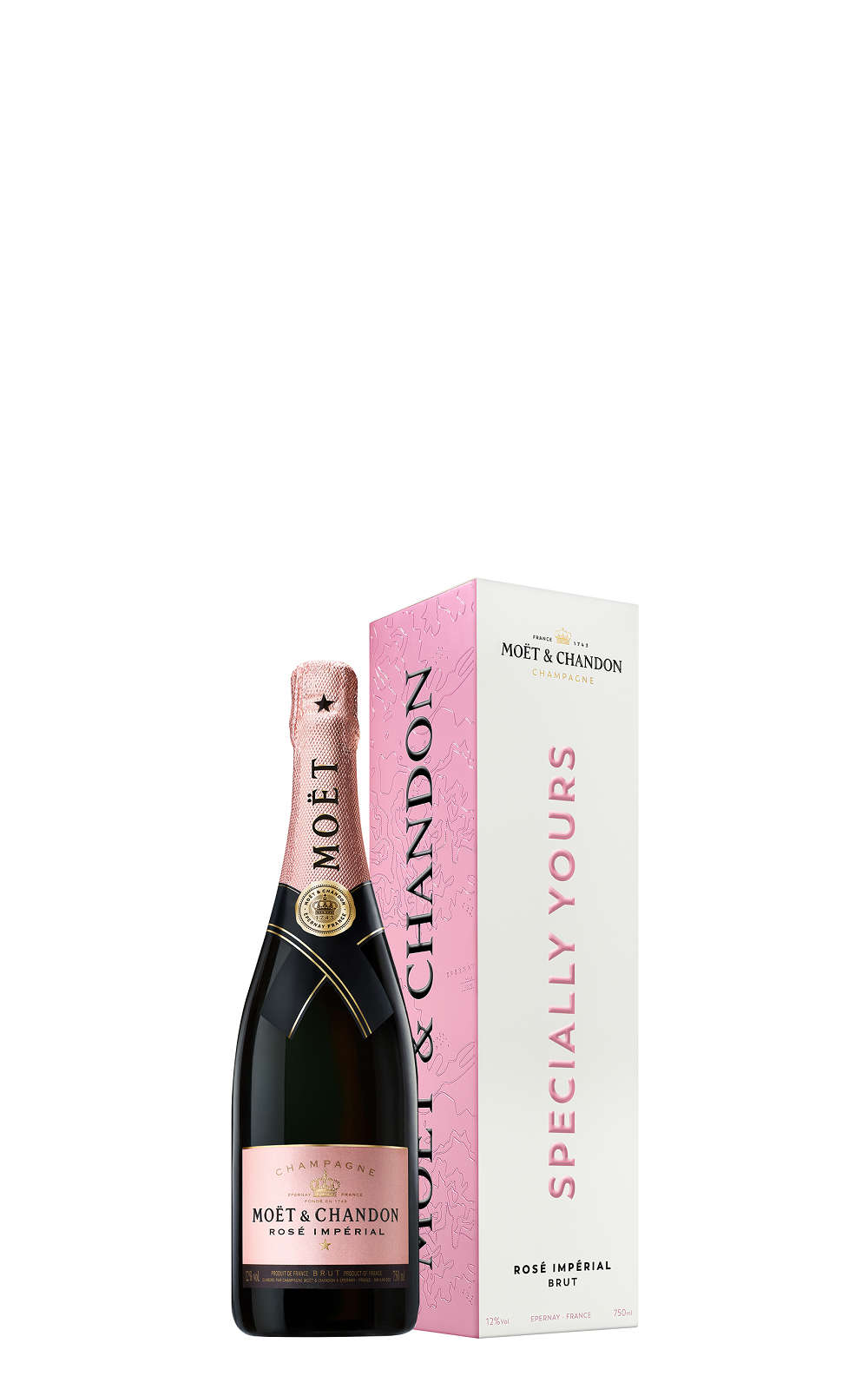 Moet Chandon Imperial Rose Brut 2022 Specially Yours Special Gift Box NV 酩悅香檳 2022限量禮盒版 專情於你 不甜粉紅香檳