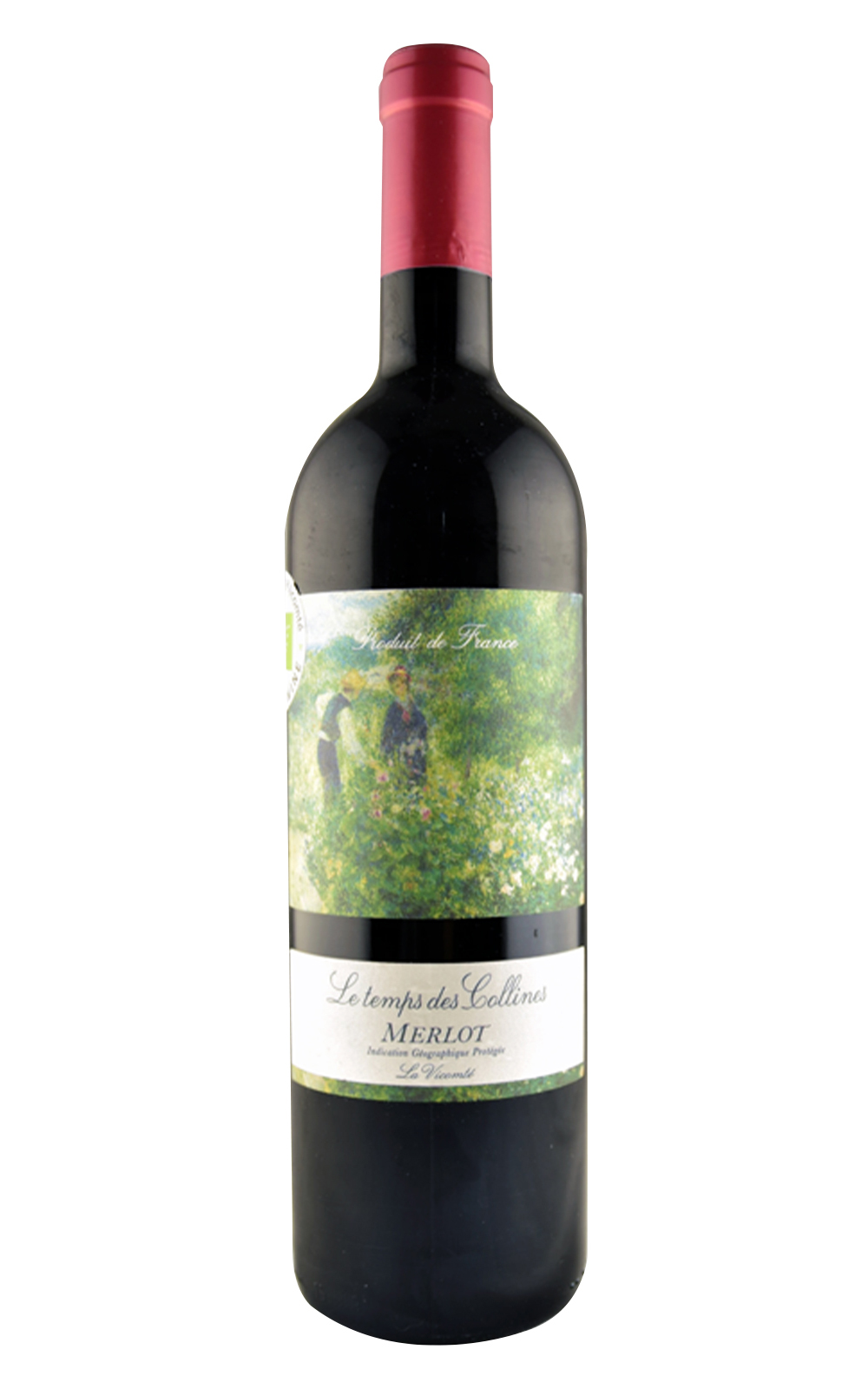 Vignerons de la Vicomte Le Temps des Collines Merlot 2017 子爵酒莊 田園 梅洛有機紅酒