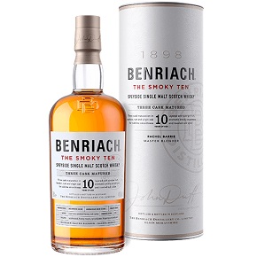 The BenRiach-The Smoky Ten Speyside Single Malt Scotch Whisky