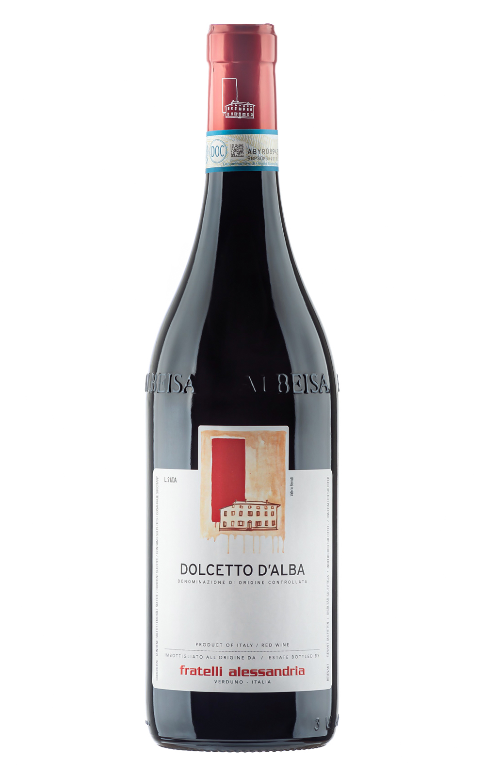 Fratelli Alessandria Dolcetto d Alba DOC 2020 亞歷山大兄弟酒莊 阿爾巴多切托紅酒