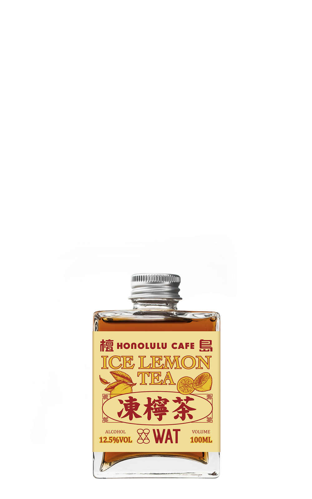 WAT HONOLULU Café Ice Lemon Tea WAT 檀島咖啡 x WAT 凍檸茶雞尾酒