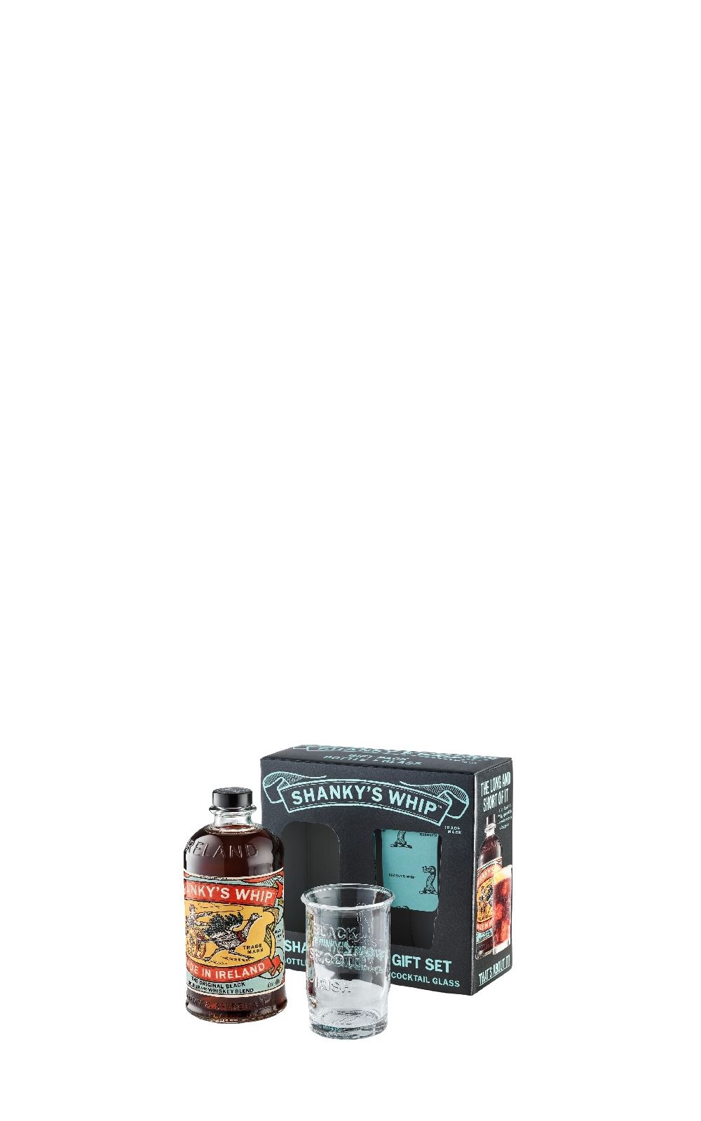 Shanky s Whip Black Irish Whiskey Liqueur Gift Set 奇鞭 愛爾蘭威士忌利口酒禮盒