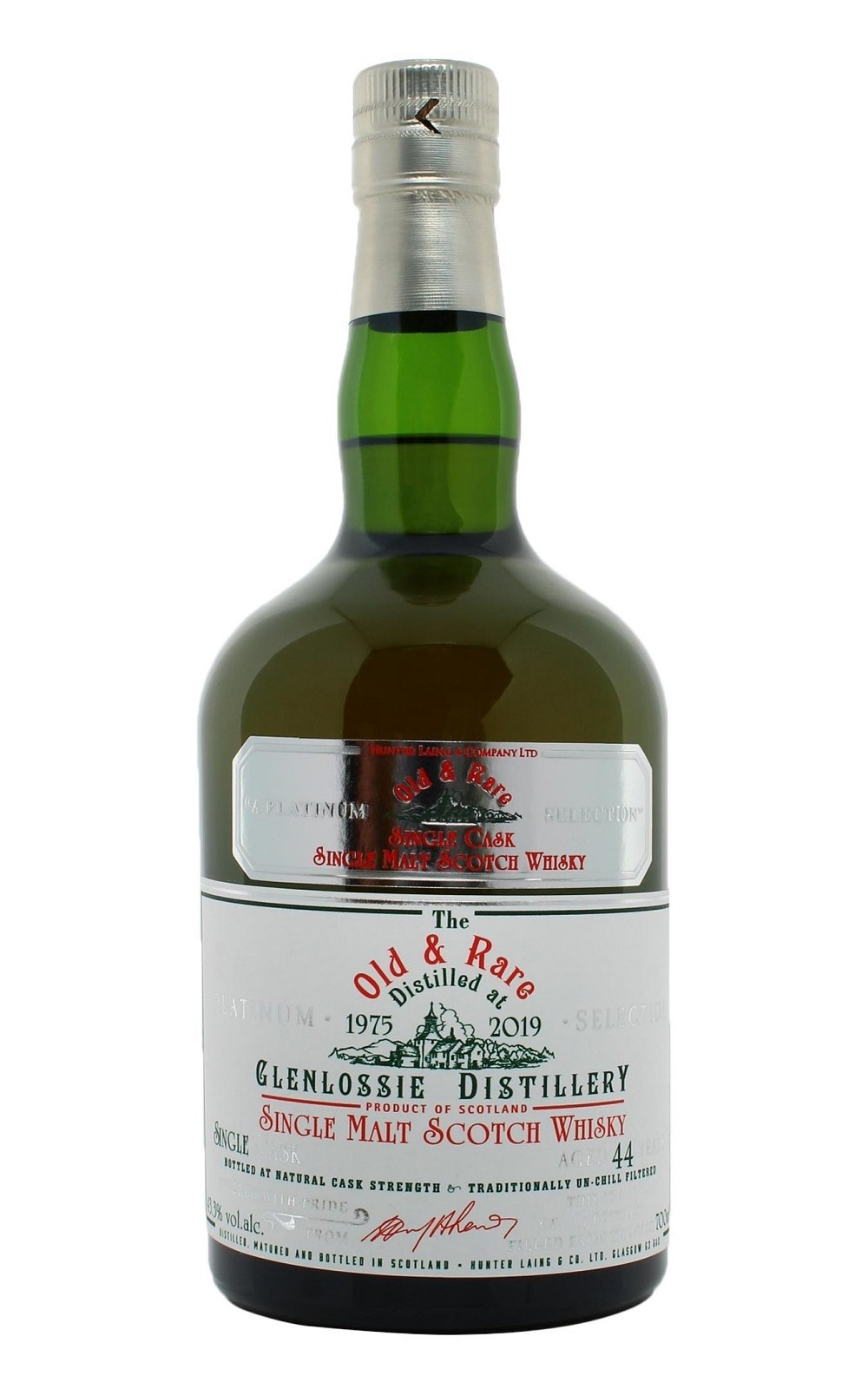 Old Rare Whisky Glenlossie 1975 Aged 44 Years Single Cask Single Malt Scotch Whisky 老麥紳士 格蘭洛斯 1975 44年單桶單一麥芽蘇格蘭威士忌