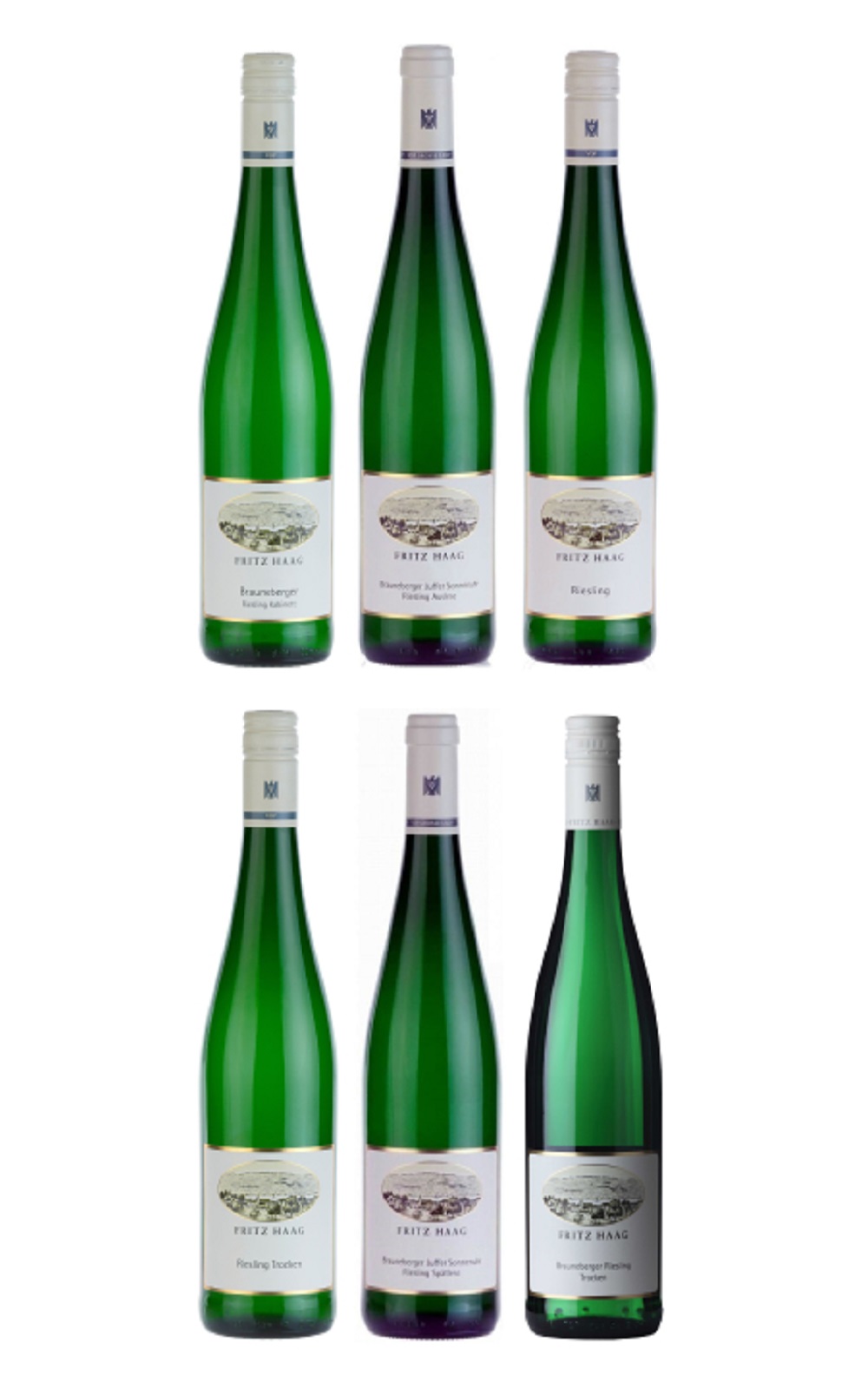 Fritz Haag 90 Point Riesling 6 Bottles Set NV 弗利茲‧哈格酒莊 90分 德白麗絲玲垂直套組
