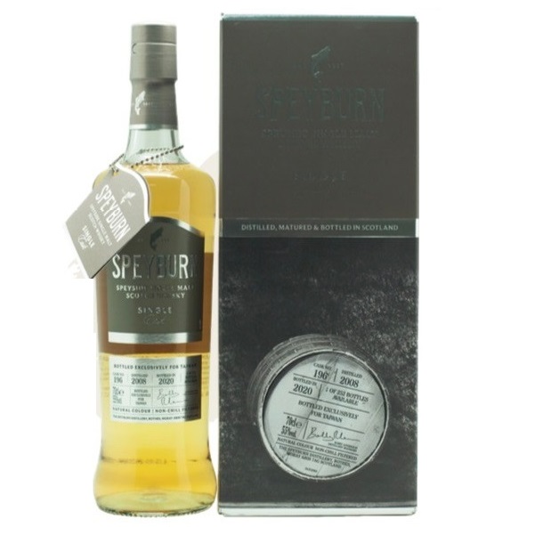 Speyburn-Single Bourbon Cask 2008 #196 Single Malt Scotch Whisky