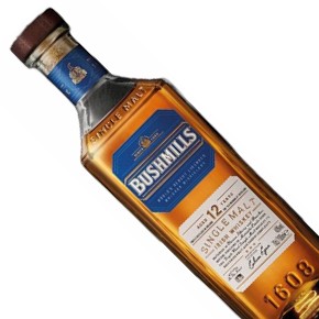 Bushmills-Aged 12 Years Single Malt Irish Whiskey