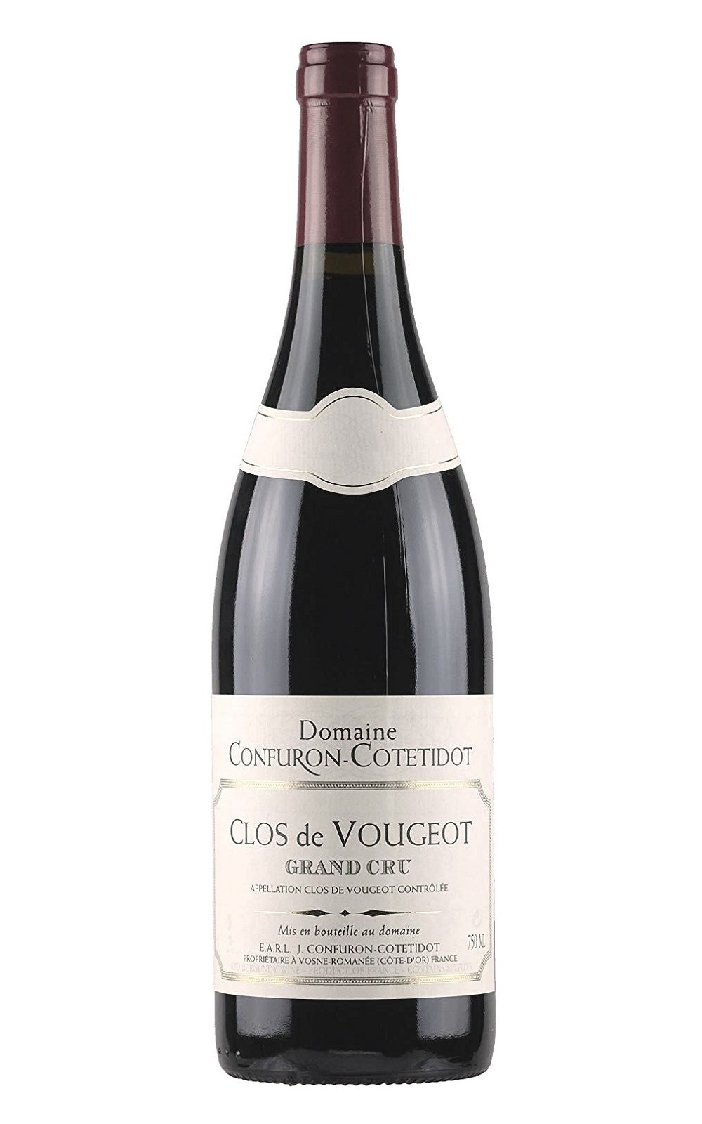Domaine Confuron Cotetidot Clos de Vougeot Grand Cru 2014 孔弗宏 康迪多酒莊 梧玖 特級園紅酒