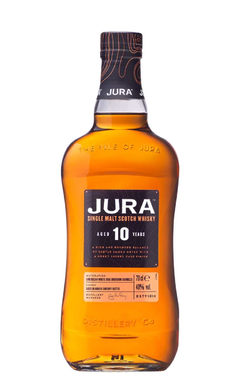 Jura Aged 10 Years Single Malt Scotch Whisky 吉拉蒸餾廠 10年 單一麥芽蘇格蘭威士忌