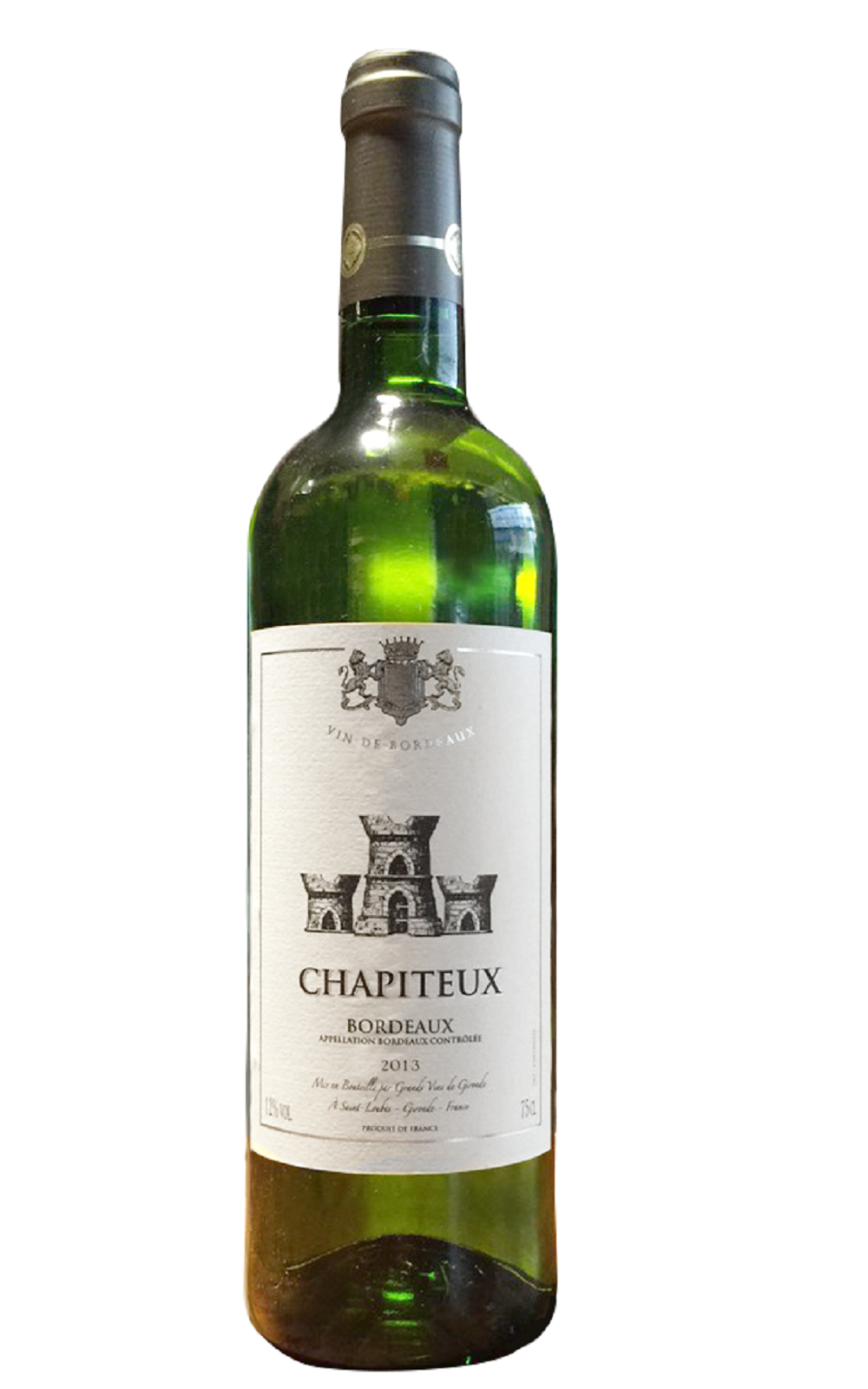 Grands Vins de Gironde Chapiteux Bordeaux Blanc 2013 帝露酒廠 夏彼得波爾多白酒