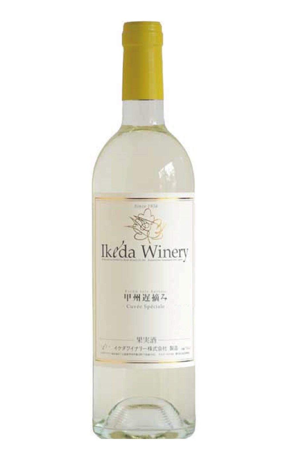 Ikeda Winery Late Harvest 2019 池田葡萄酒 晚摘甲州白酒