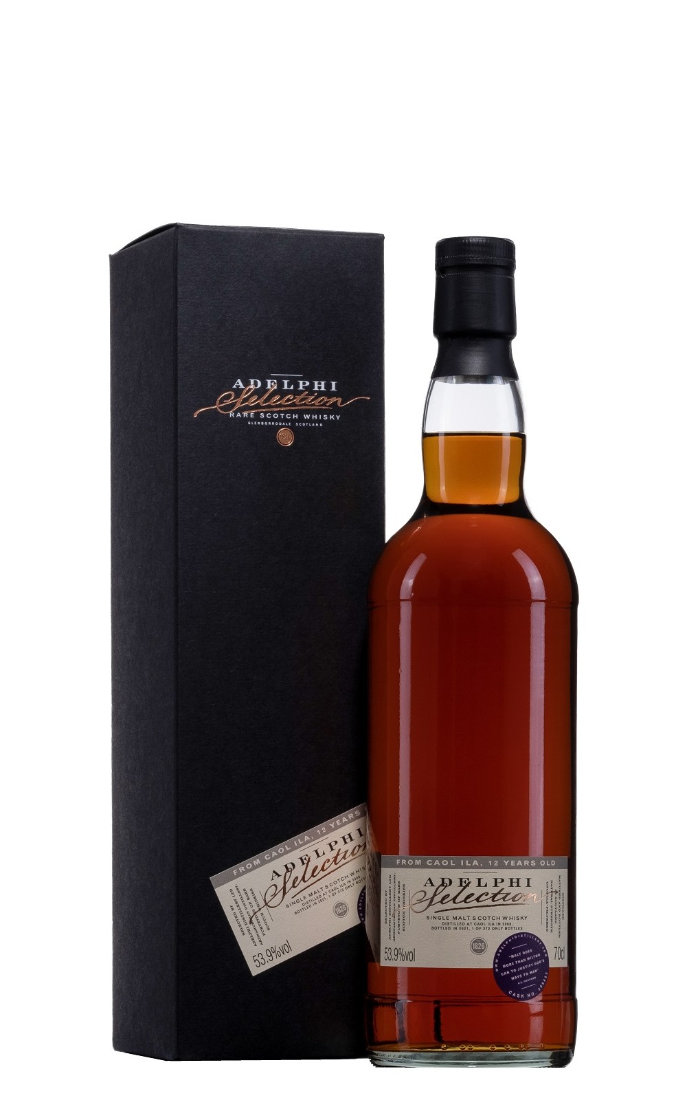 Adelphi Distillery Caol Ila 2008 12 Years Old Single Malt Scotch Whisky 艾德菲蒸餾廠 卡爾里拉 2008 12年 單一麥芽蘇格蘭威士忌