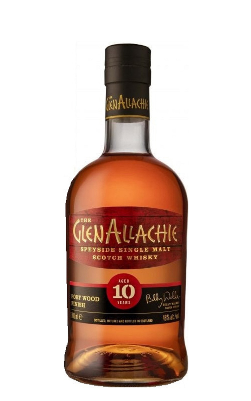 The GlenAllachie Distillery Aged 10 Years Port Wood Finish Speyside Single Malt Scotch Whisky 艾樂奇蒸餾廠 風味桶系列 10年波特桶 單一麥芽蘇格蘭威士忌