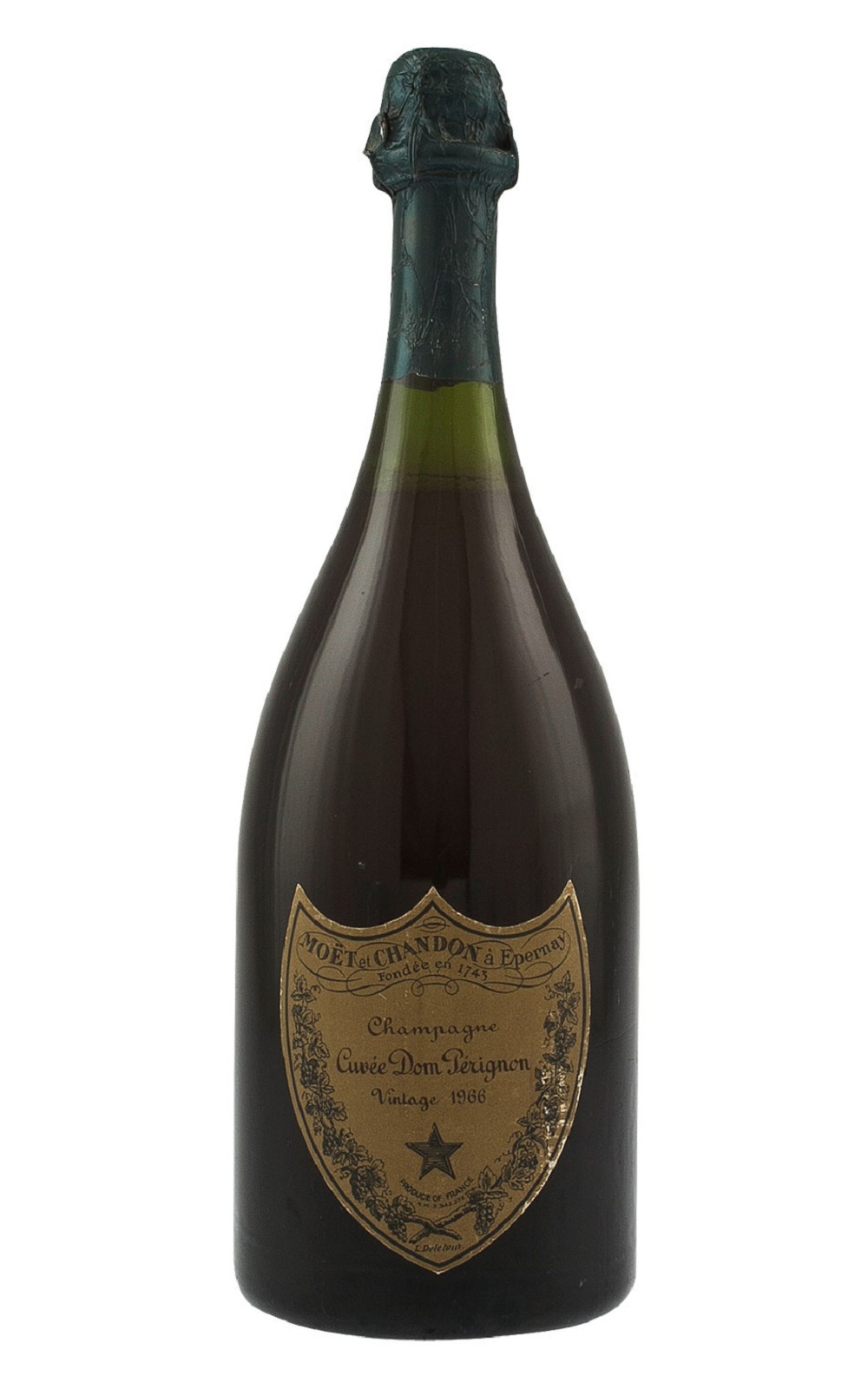 Dom Perignon Vintage Brut 1966 香檳王 年份不甜香檳 裸瓶