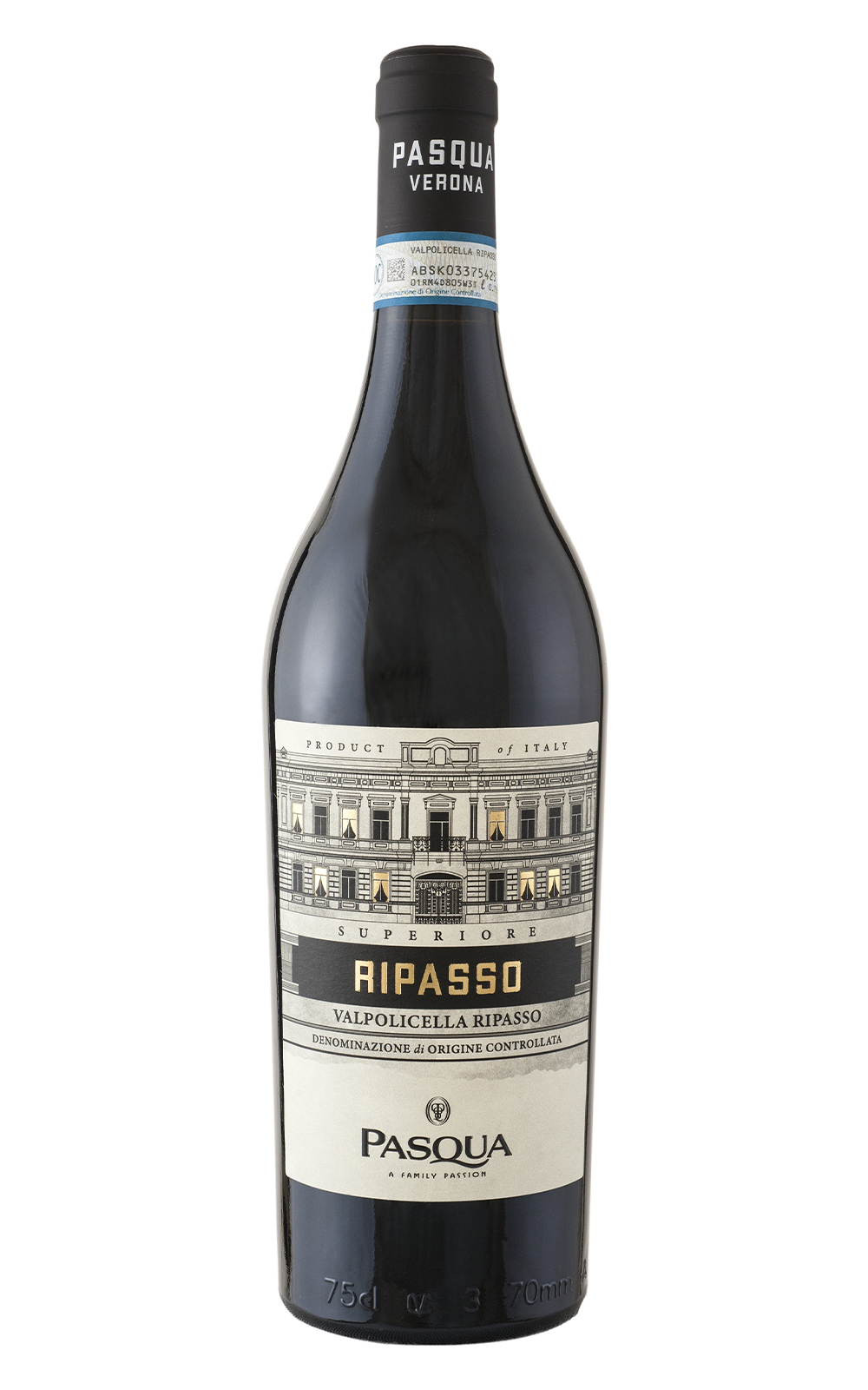 Pasqua Vigneti e Cantine Black Label Valpolicella Ripasso Superiore 2019 帕斯可酒莊 黑尊系列 雷帕索優質紅酒