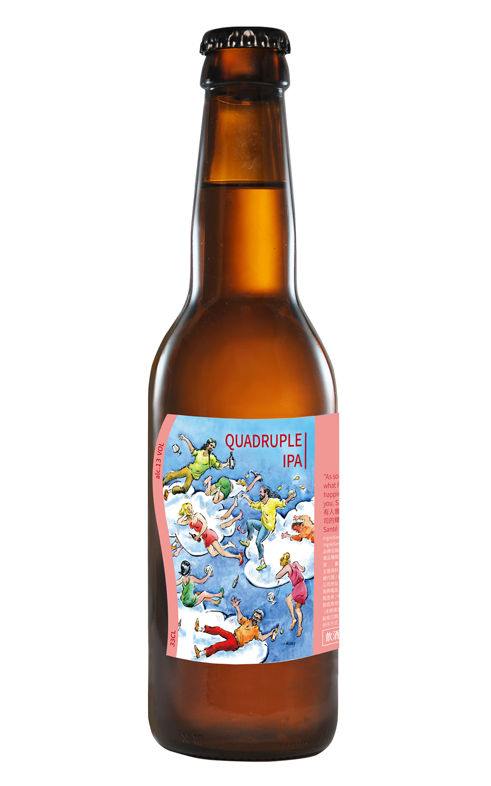 Formosa Brewing Company Quadruple IPA 福爾摩沙精釀啤酒 雲端之上 四倍麥芽印度淡愛爾啤酒