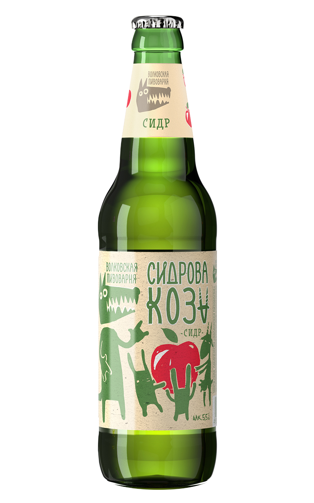 Wolf s Brewery Sidorova Goat Apple Cider 大野狼啤酒廠 不對的山羊 蘋果酒