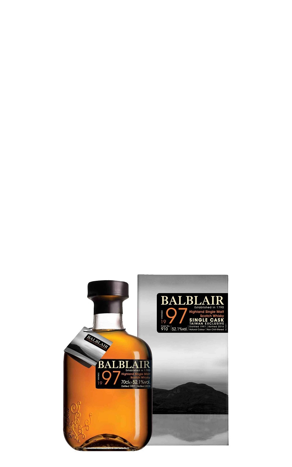 Balblair 1997 910 Highland Single Cask Single Malt Scotch Whisky 巴布萊爾 1997 910 台灣專屬單桶單一麥芽蘇格蘭威士忌