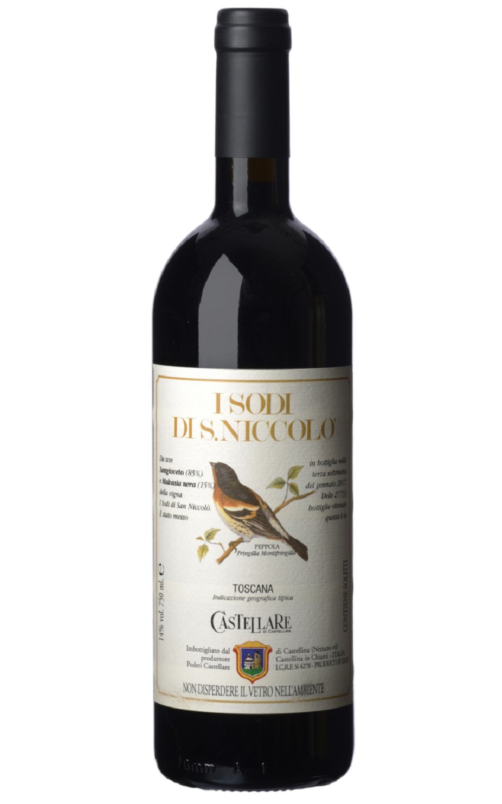 Castellare di Castellina I Sodi di S Niccolò Toscana IGT 2012 卡斯泰利酒莊 伊索地特級園紅酒