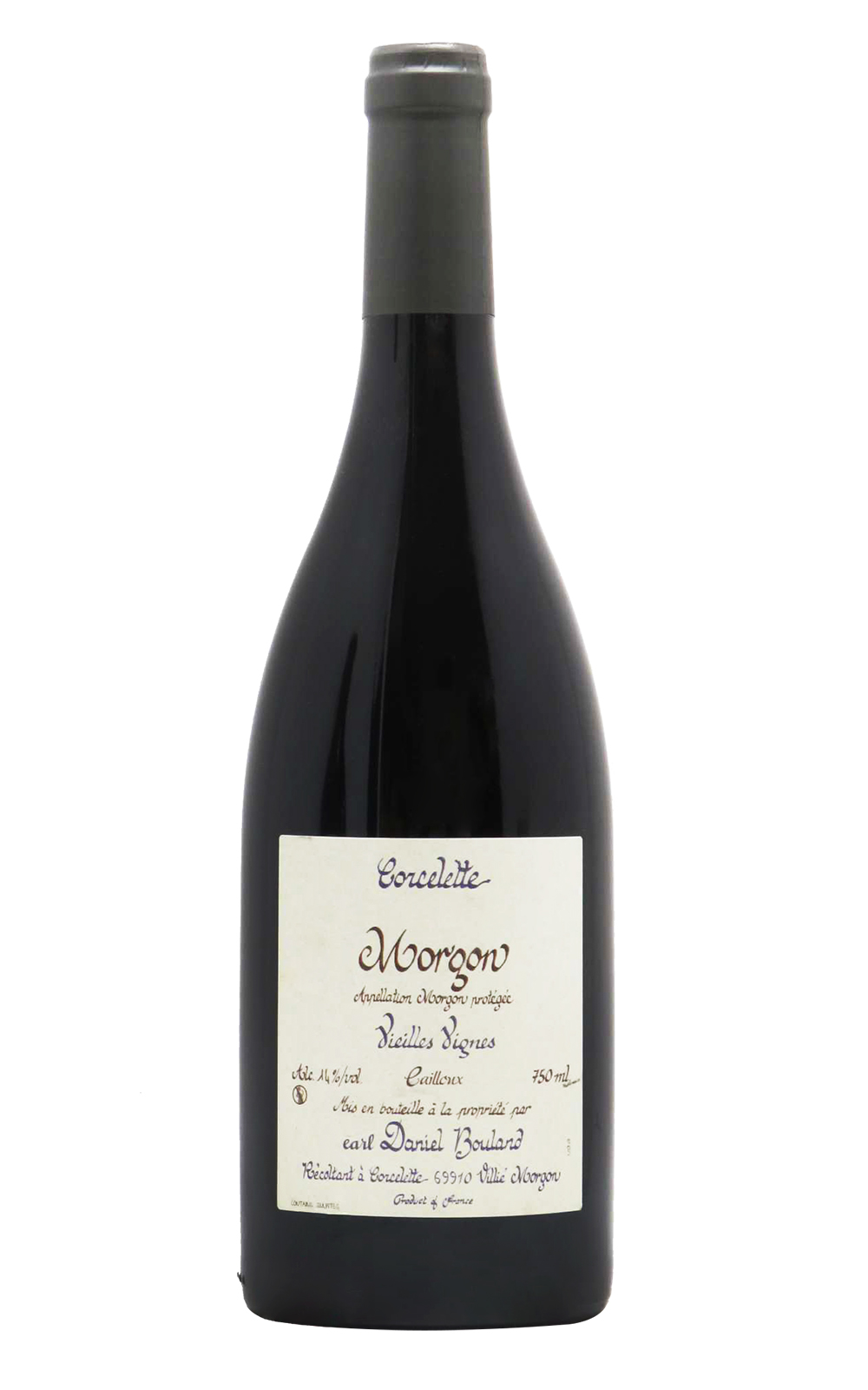 Daniel Bouland Morgon Corcelette Vieilles Vignes Cailloux 2018 丹尼爾‧布隆酒莊 摩恭 寇瑟列 老藤紅酒