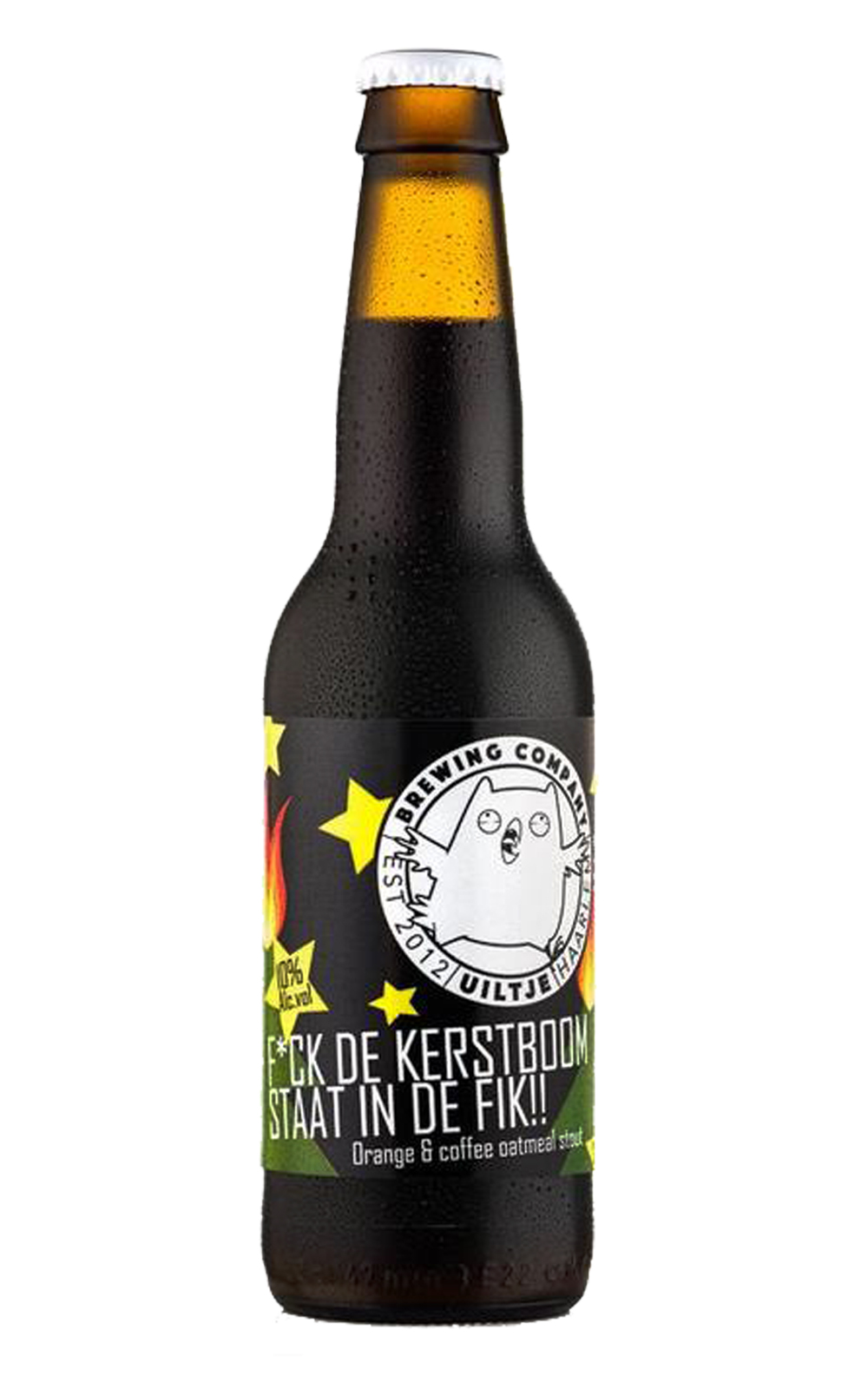 Het Uiltje Brewing Company F ck de Kerstboom Staat in de Fik Orange Coffee Oatmeal Stout 貓頭鷹精釀啤酒廠 他x的火燒聖誕樹 英式帝國咖啡司陶特