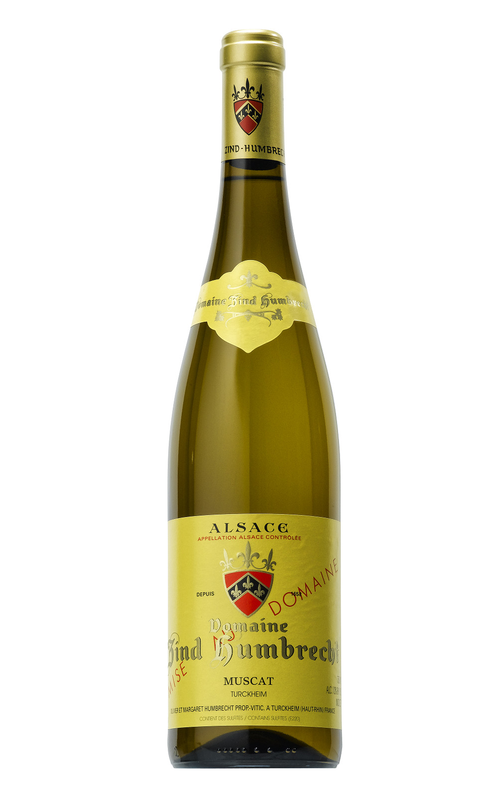 Domaine Zind Humbrecht Turckheim Muscat 2016 辛‧頓貝希特酒莊 圖額金 蜜思嘉白酒