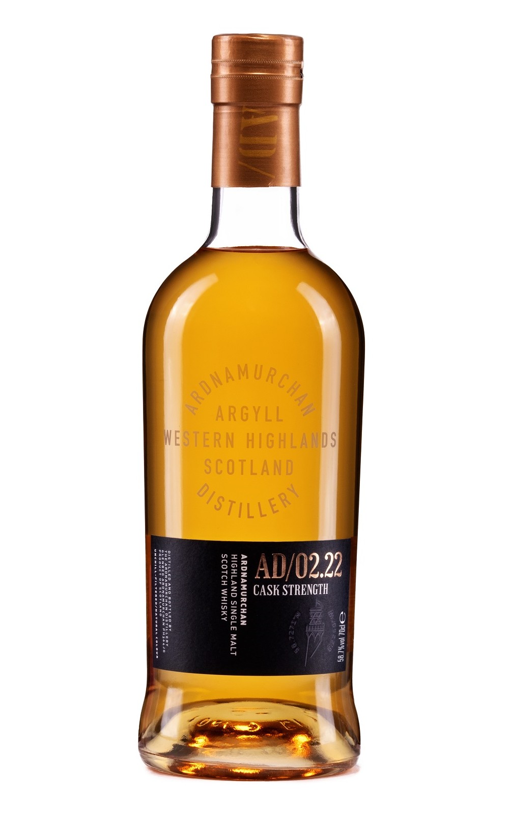 Ardnamurchan Distillery AD 02 22 Cask Strength Highland Single Malt Scotch Whisky 艾德麥康蒸餾廠 AD 02 22 強韻 原桶強度 單一麥芽蘇格蘭威士忌