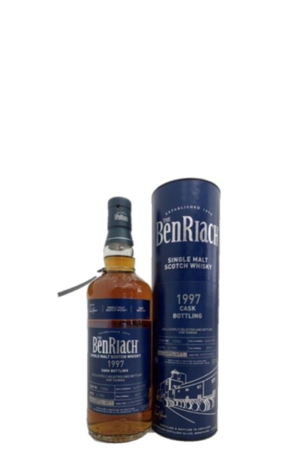 The BenRiach 1997 15056 Cask Bottling Highland Single Malt Scotch Whisky 班瑞克蒸餾廠 22年單一桶裝麥芽蘇格蘭威士忌