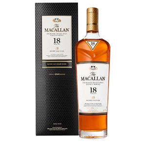 Macallan-18 Years Old Sherry Oak Cask Single Malt Scotch Whisky (2022 Edition）