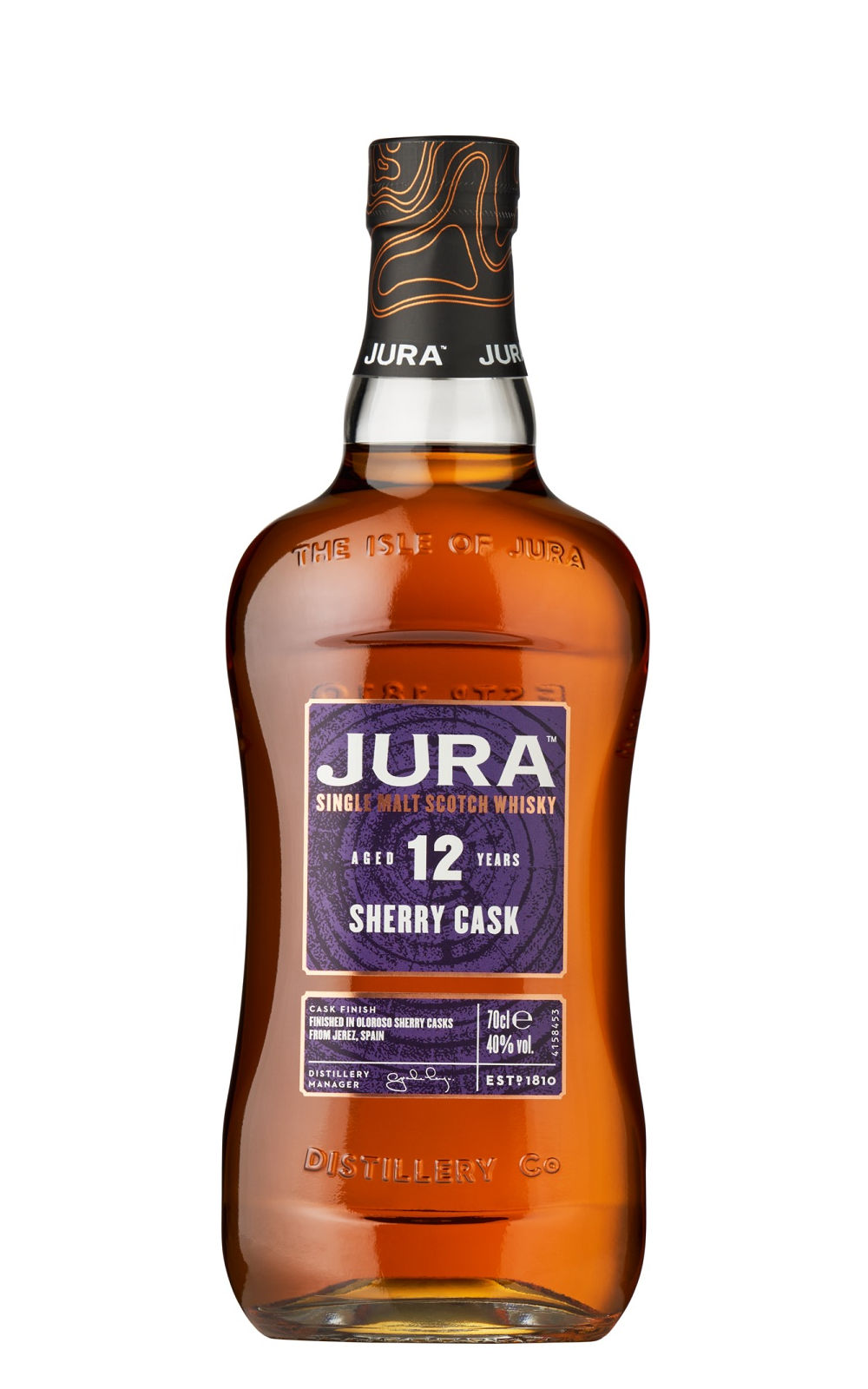 Jura Sherry Cask Aged 12 Years Single Malt Scotch Whisky 吉拉蒸餾廠 雪莉桶 12年 單一麥芽蘇格蘭威士忌