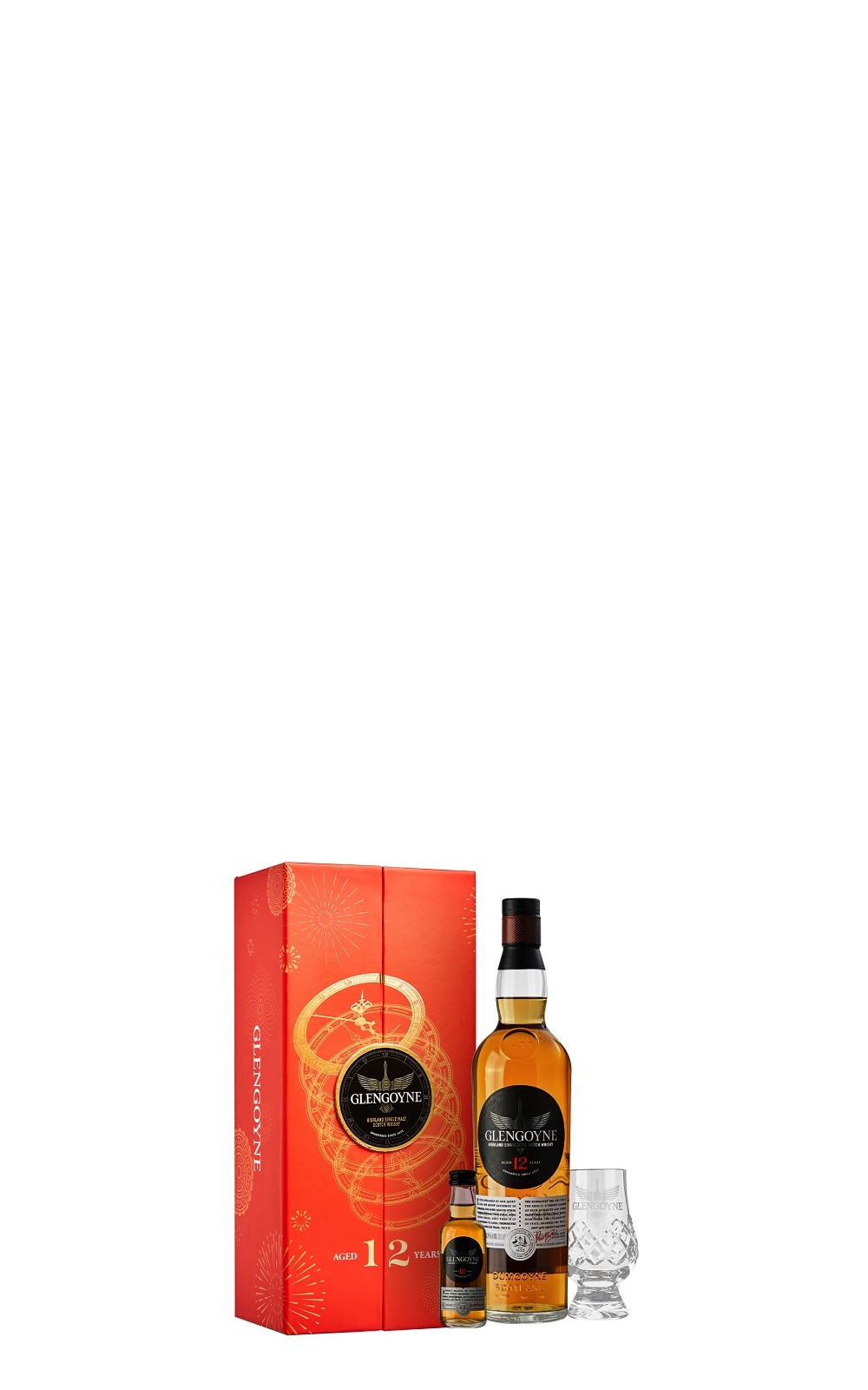 Glengoyne Distillery 12 Years Highland Single Malt Scotch Whisky 2023 Gift Box 格蘭哥尼 12年單一麥芽蘇格蘭威士忌 2023 禮盒組