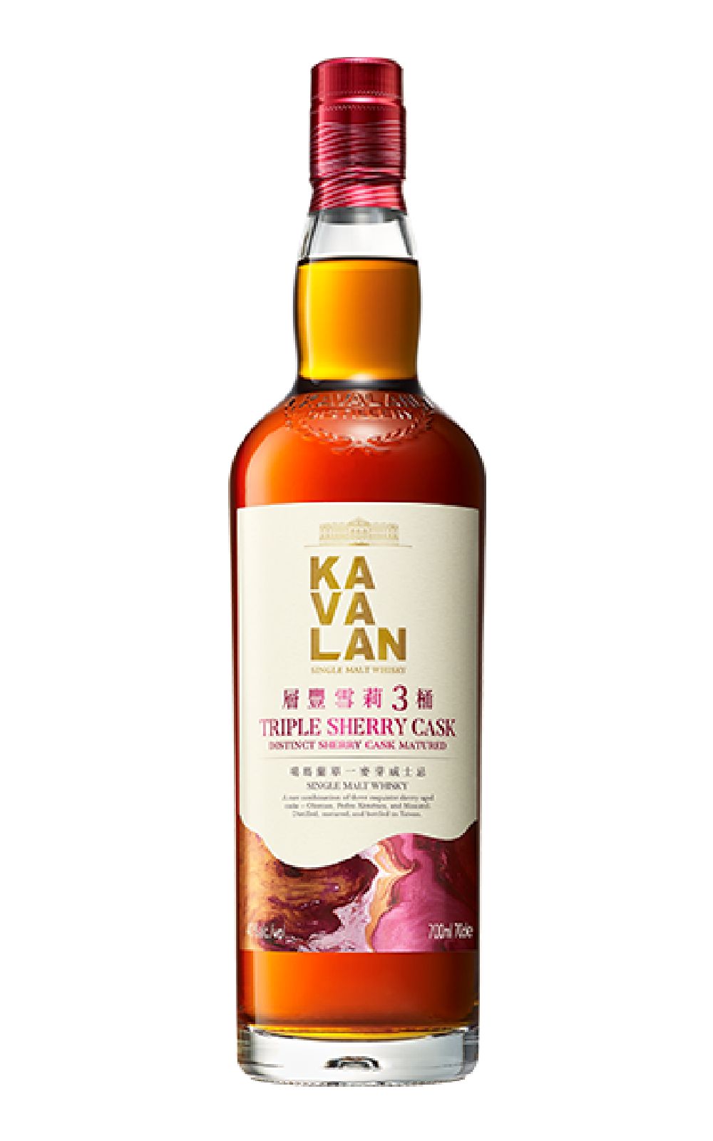 Kavalan Triple Sherry Cask Single Malt Whisky 噶瑪蘭蒸餾廠 層豐雪莉3桶 單一麥芽威士忌