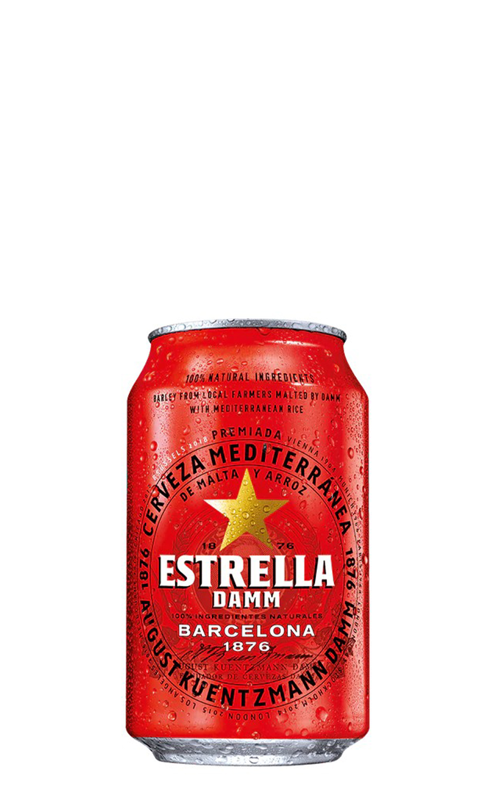 Estrella Damm Estrella Damm Lager Beer 金星啤酒廠 經典金星 拉格啤酒 罐裝