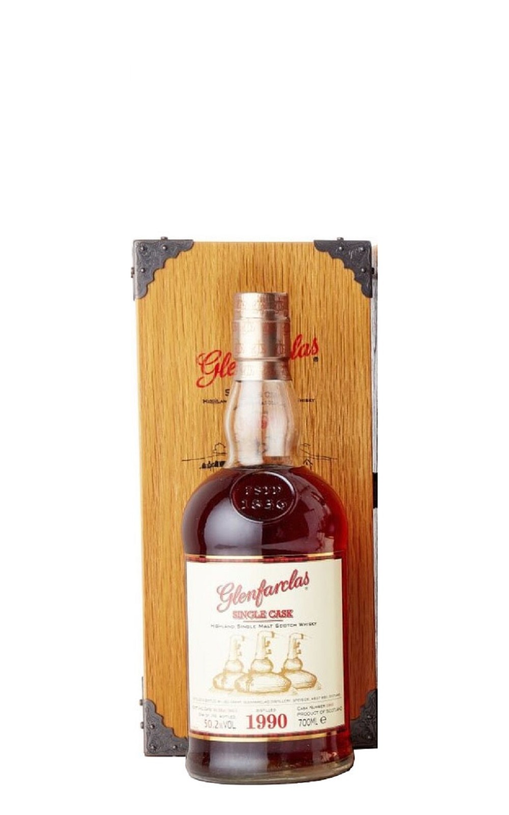 Glenfarclas 1990 1003 Single Cask Highland Single Malt Scotch Whisky 格蘭花格蒸餾廠 1990 1003 高地單一麥芽蘇格蘭威士忌
