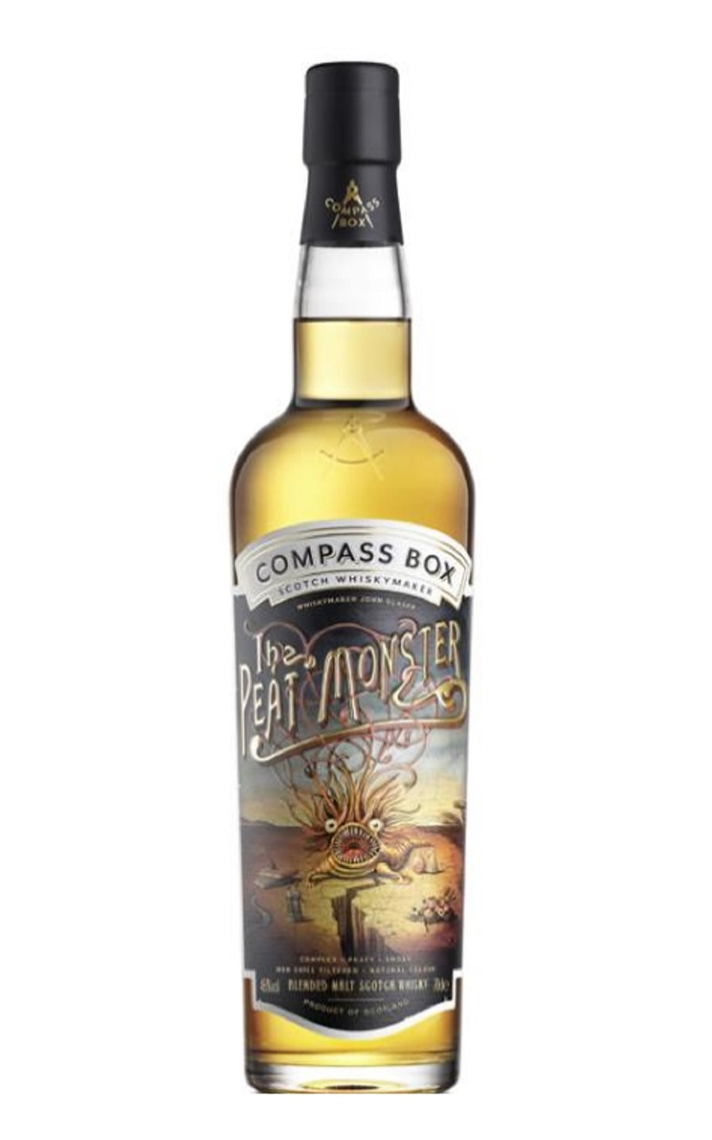 Compass Box The Peat Monster Blended Malt Scotch Whisky 威海指南針 泥煤怪獸 調和麥芽蘇格蘭威士忌