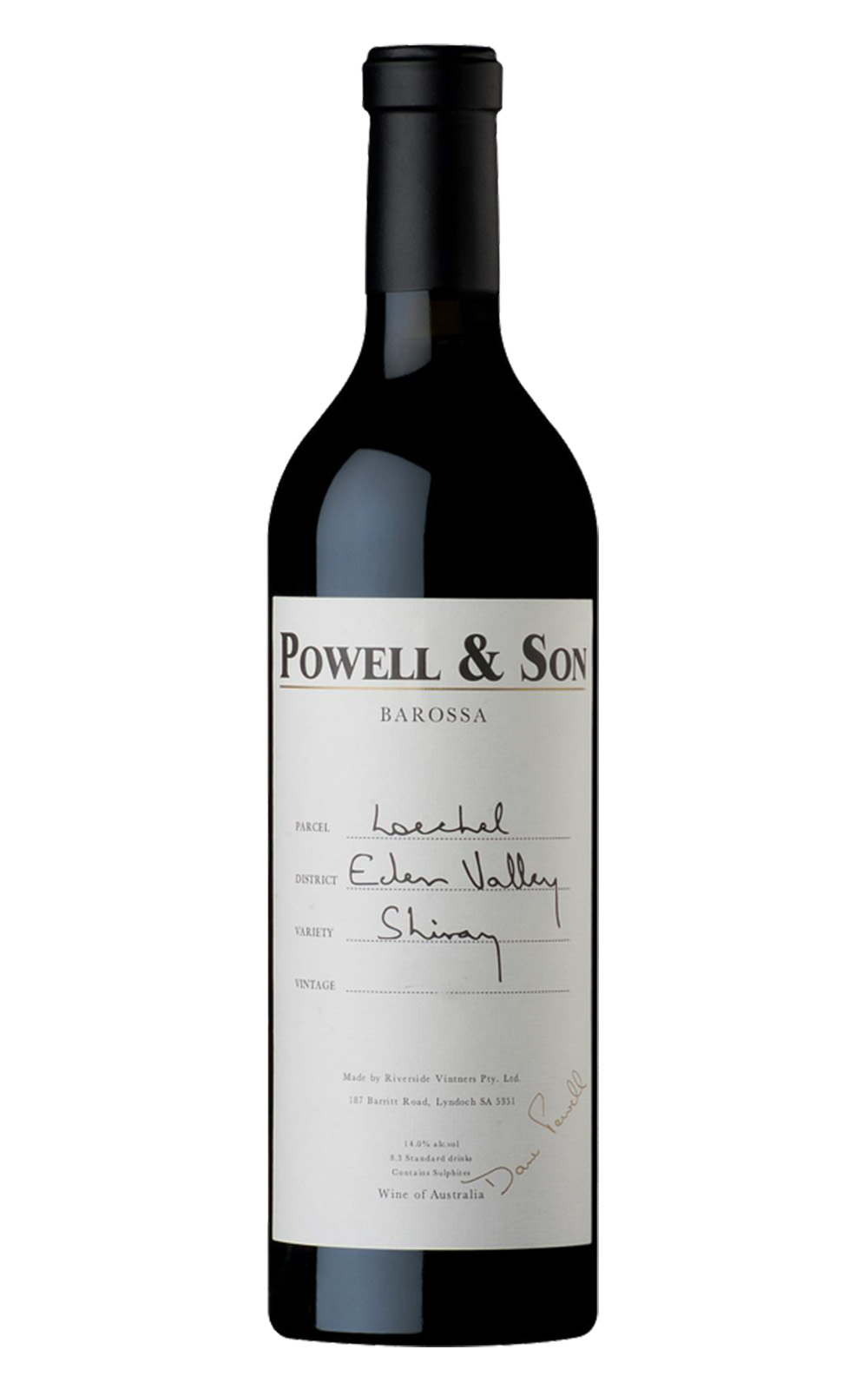 Powell Son Loechel Eden Valley Shiraz With Wooden Case 2018 鮑威爾父子酒莊 洛克希拉 伊登谷希哈紅酒 附木盒