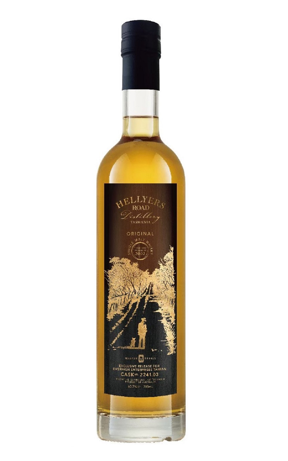 Hellyers Road Distillery Master Series 2002 Original Cask Strength Single Malt Whisky 海利爾之路蒸餾廠 大師精選 2002 單桶單一麥芽精品威士忌原酒