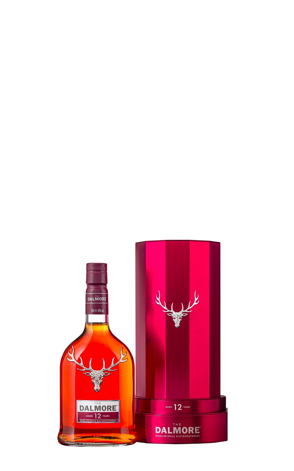 The Dalmore Aged 12 Years Highland Single Malt Scotch Whisky 鐵盒版 大摩蒸餾廠 12年 單一麥芽蘇格蘭威士忌 鐵盒版