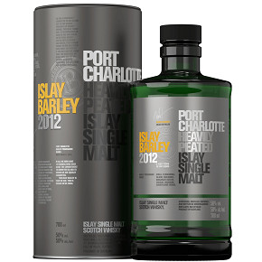 Bruichladdich Distillery-Port Charlotte "Islay Barley 2012" Heavily Peated Islay Single Malt Scotch 