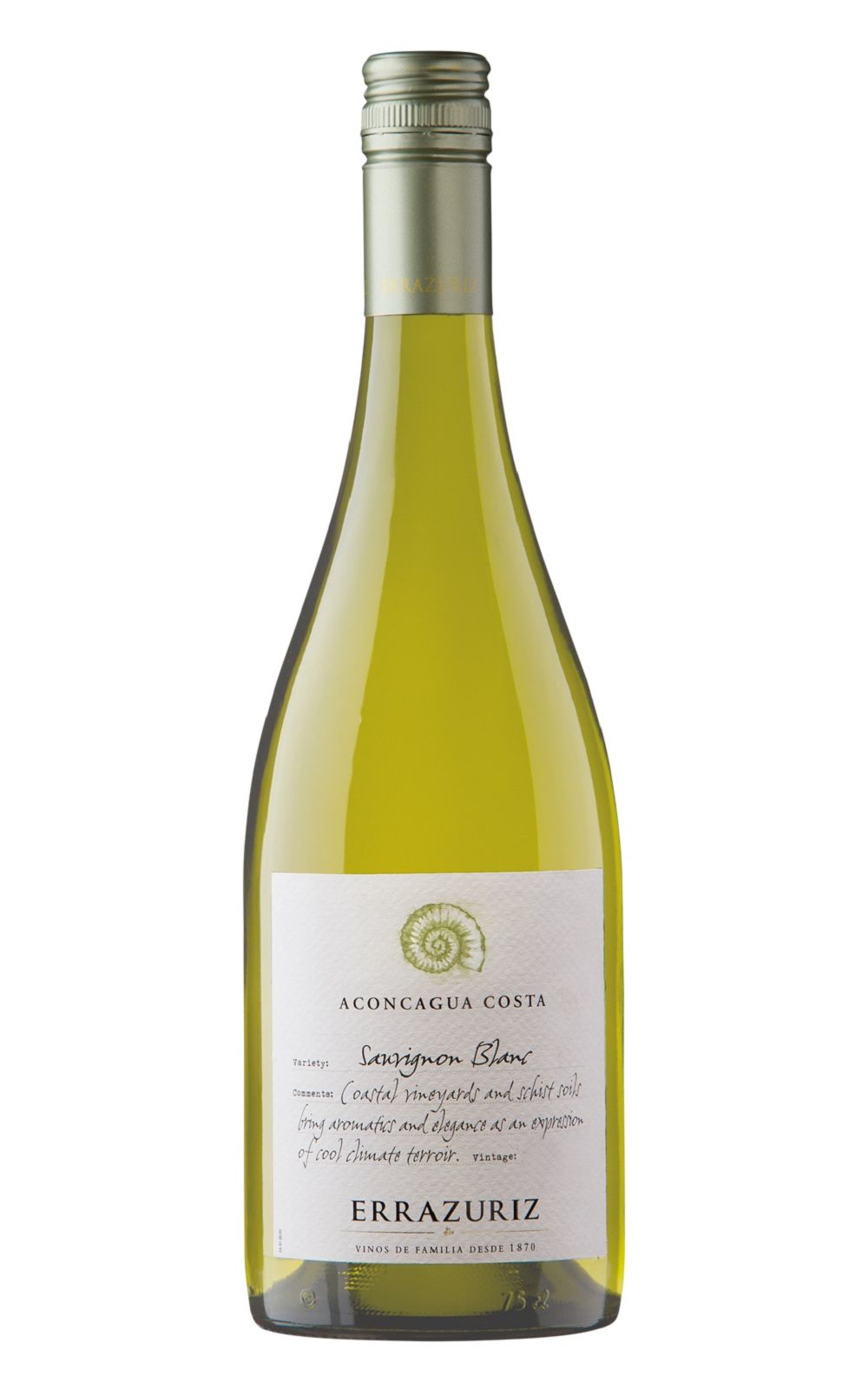 Vina Errazuriz Aconcagua Costa Sauvignon Blanc 2014 伊拉蘇酒莊 阿空加瓜海岸 白蘇維濃白酒