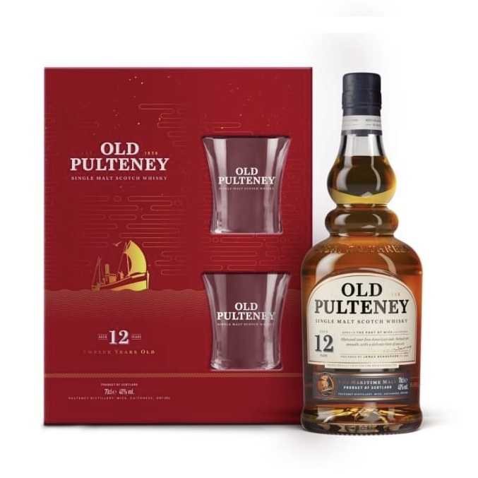 Old Pulteney-Aged 12 Years Single Malt Scotch Whisky (CNY Edition)