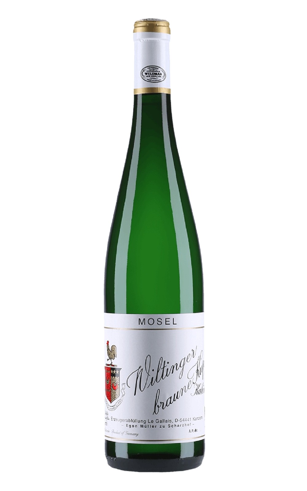 Egon Muller Le Gallais Mosel Wiltingen Braune Kupp Kabinett 2019 依貢米勒酒莊 加萊莊園 維廷根 褐庫普 卡比內特白酒