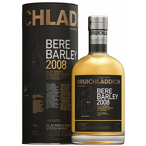 Bruichladdich Distillery-"Bere Barley 2008" Unpeated Islay Single Malt Scotch Whisky