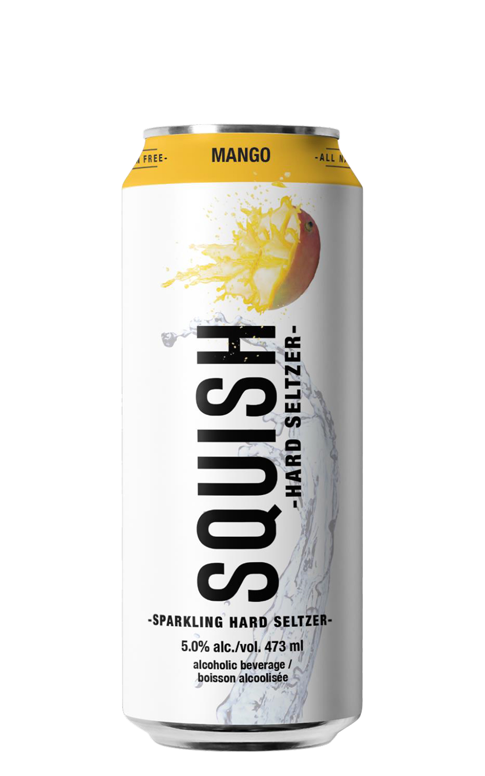 Parallel 49 Brewing Company Squish Mango Sparkling Hard Seltzer 北緯49度啤酒廠 思酷世 芒果 微醺氣泡酒飲