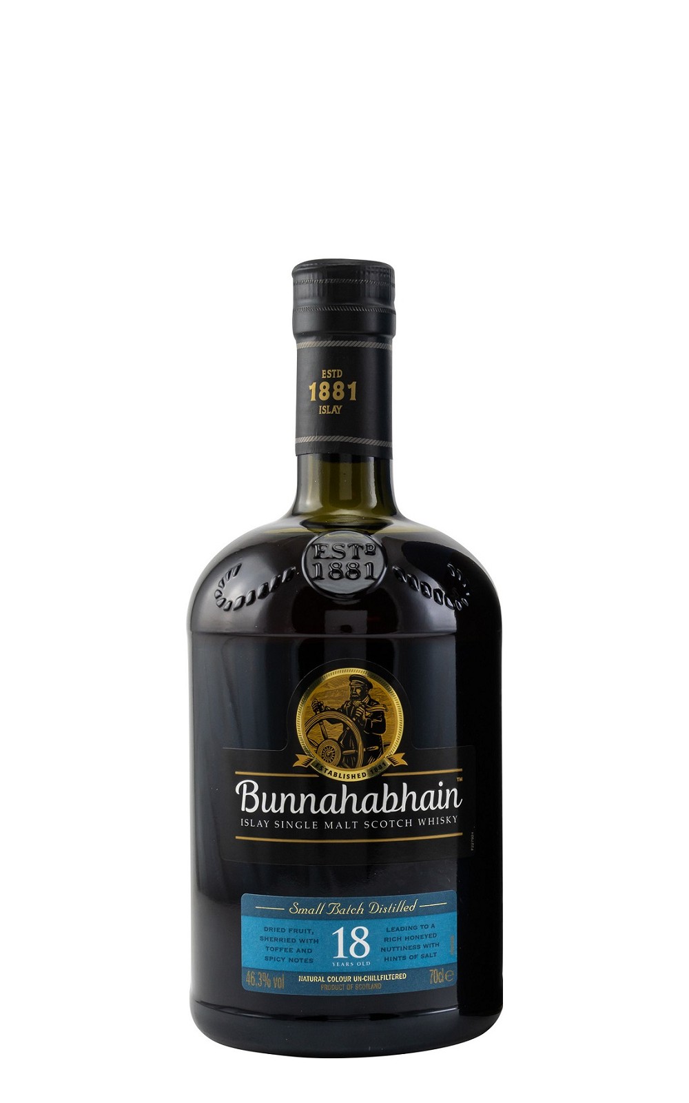Bunnahabhain Aged 18 Years Single Malt Scotch Whisky 布納哈本 18年單一麥芽蘇格蘭威士忌