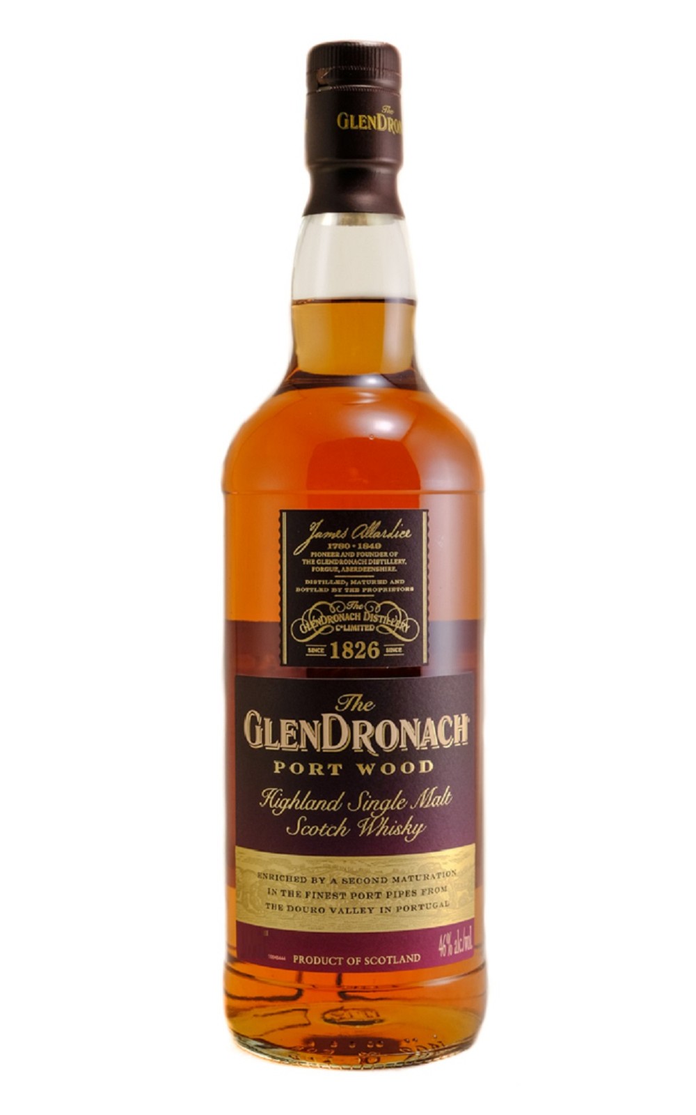 GlenDronach Port Wood Highland Single Malt Scotch Whisky 格蘭多納蒸餾廠 波特桶 單一麥芽蘇格蘭威士忌