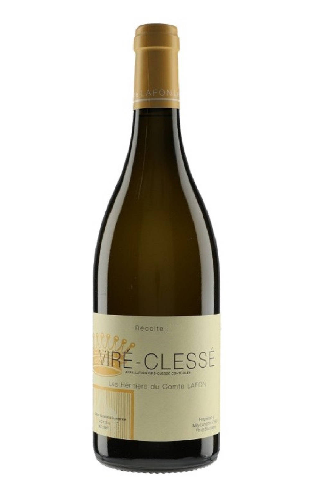 Heritiers du Comte Lafon Vire CleSSe 2016 拉馮公爵繼承者 維列克雷榭白酒
